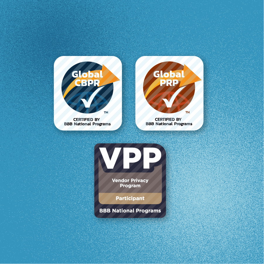 Some of BBB National Programs' Privacy Seals